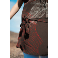 5-in-1 Tunic Brown Butterfly